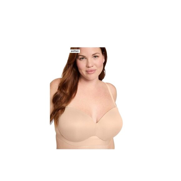 NEW Lane Bryant Cacique Lightly Lined Multi Way Strapless Bra Plus Size 44DDD - Picture 1 of 13